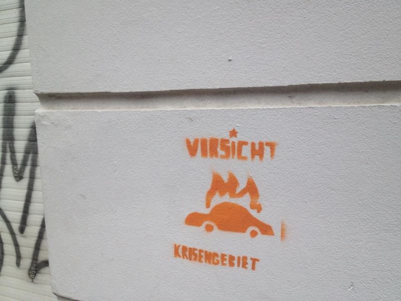 Graffitti in Berlin: Vorsicht Krisengebiet